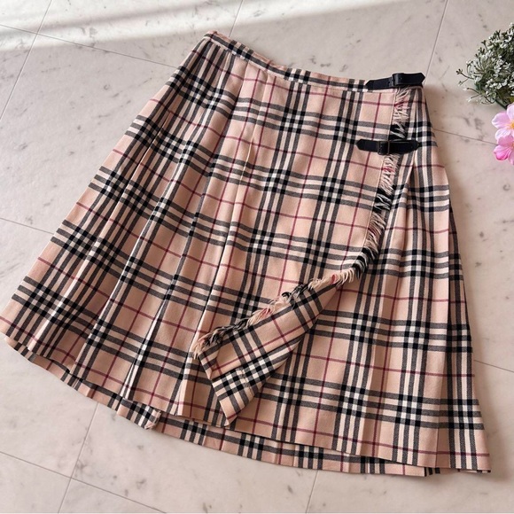 Burberry Blue Label Classic Plaid Mini Skirt main image 1